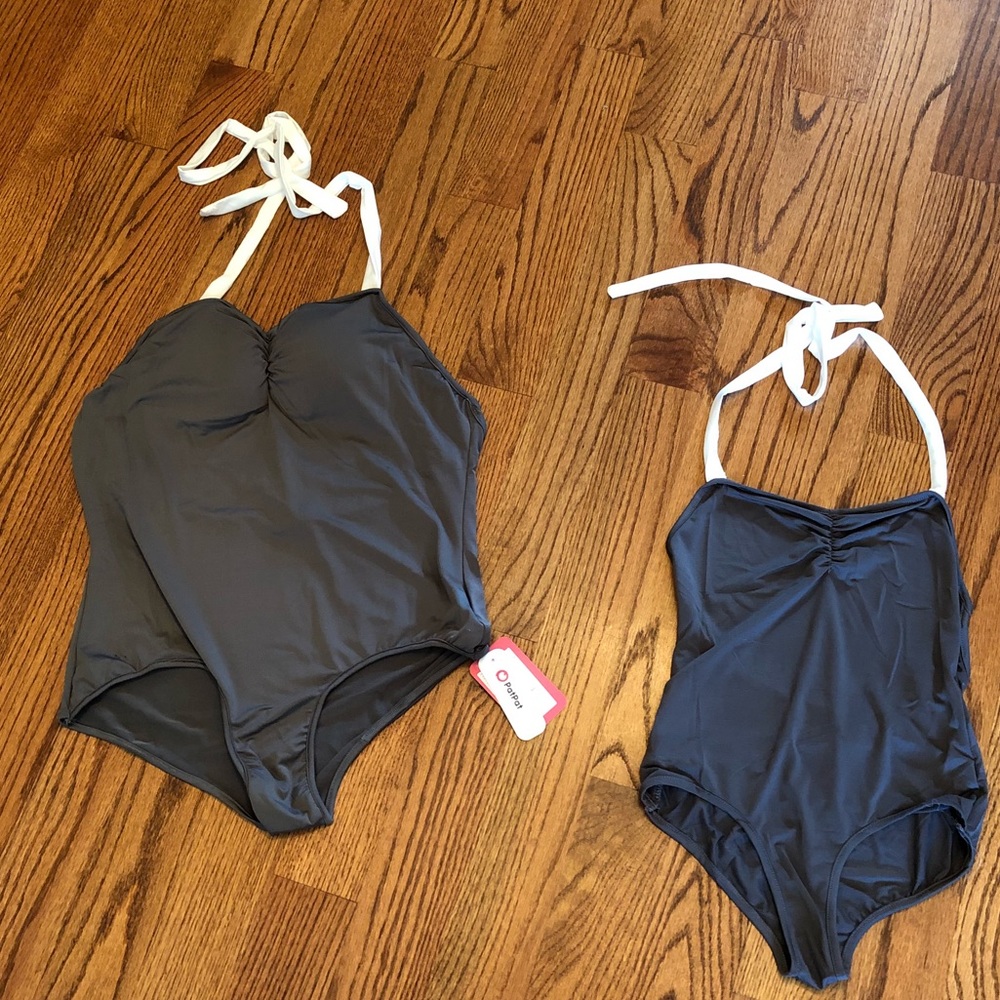 Mommy and Me halter swimsuits XL (both)